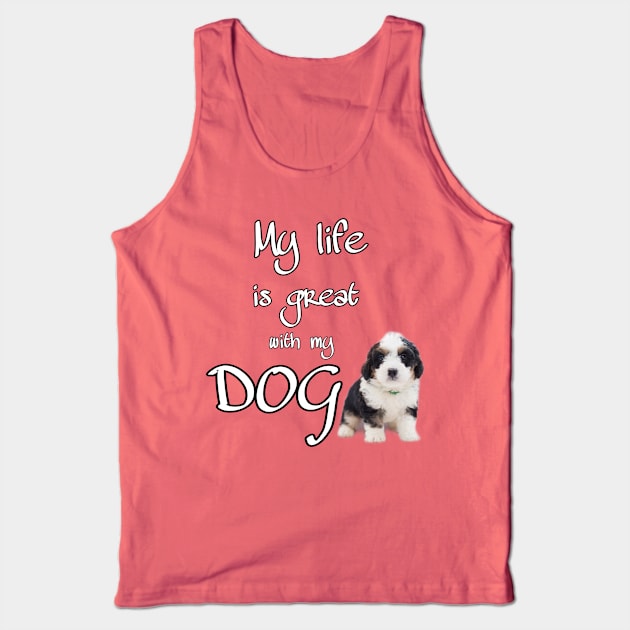 I love my dog Tank Top by teedesign20